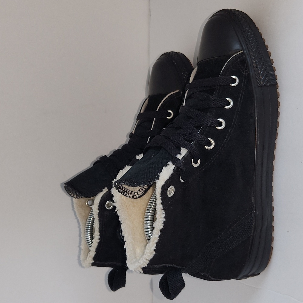Converse Black High-Top Canvas Sneakers